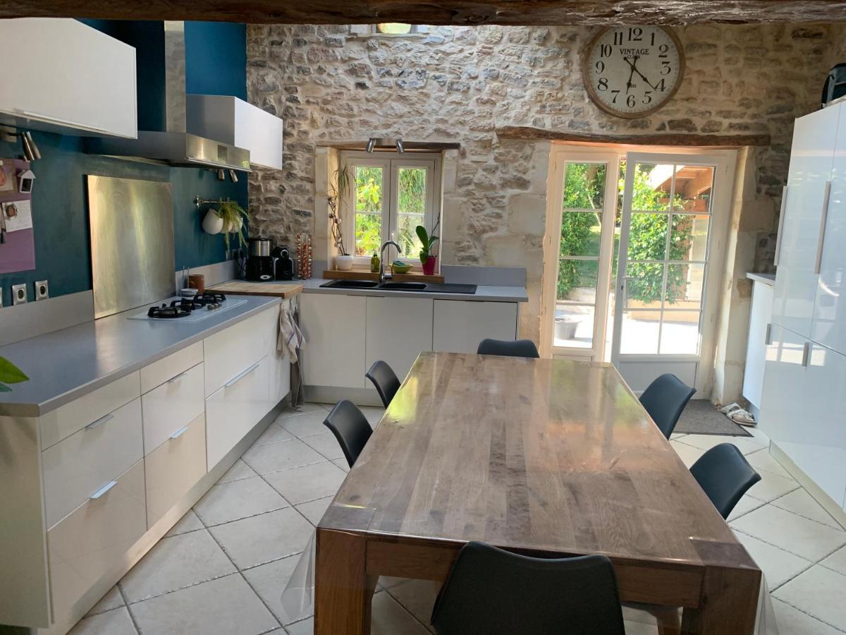Villa Les 5 Timbres à Montpellier-de-Médillan Extérieur photo